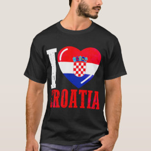 Camiseta Croacia amo Croacia