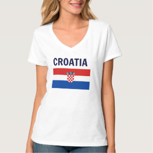 Camiseta Croacia - Bandera de Croacia