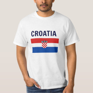 Camiseta Croacia - Bandera de Croacia