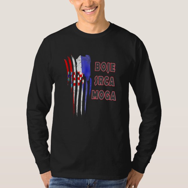 Camiseta Croacia Boje Srca (Anverso)