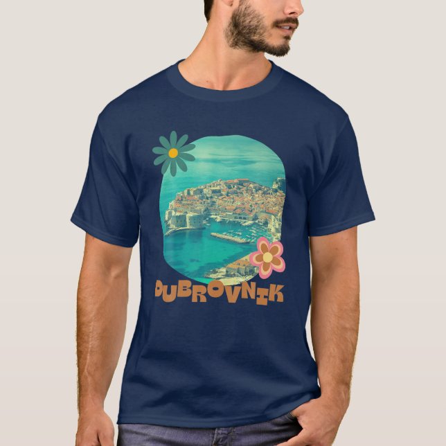 Camiseta Croacia Dubrovnik (Anverso)