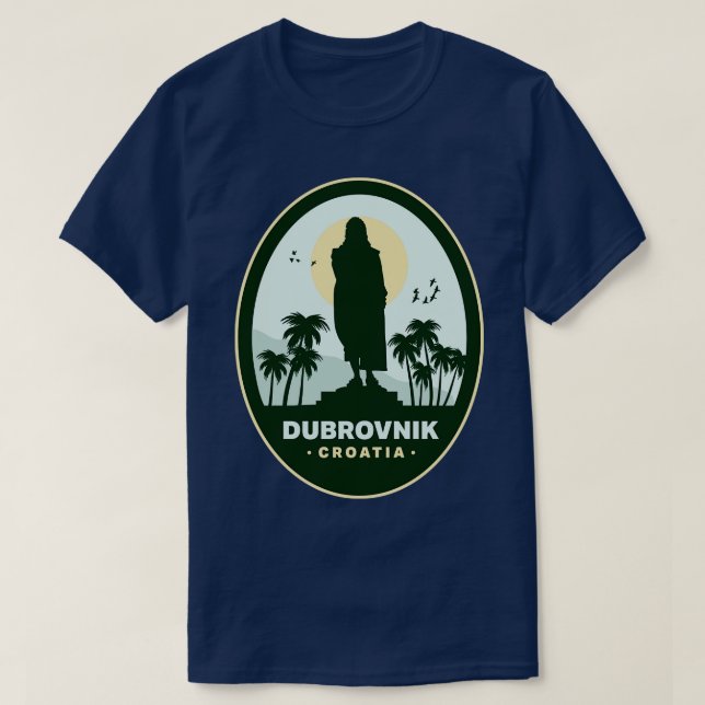 Camiseta Croacia Dubrovnik (Diseño del anverso)