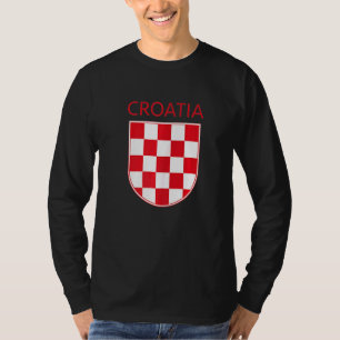 Camiseta Croacia: Hombres o mujeres del orgullo croata