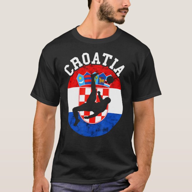 Camiseta Croacia Hrvatska Soccer Team (Anverso)