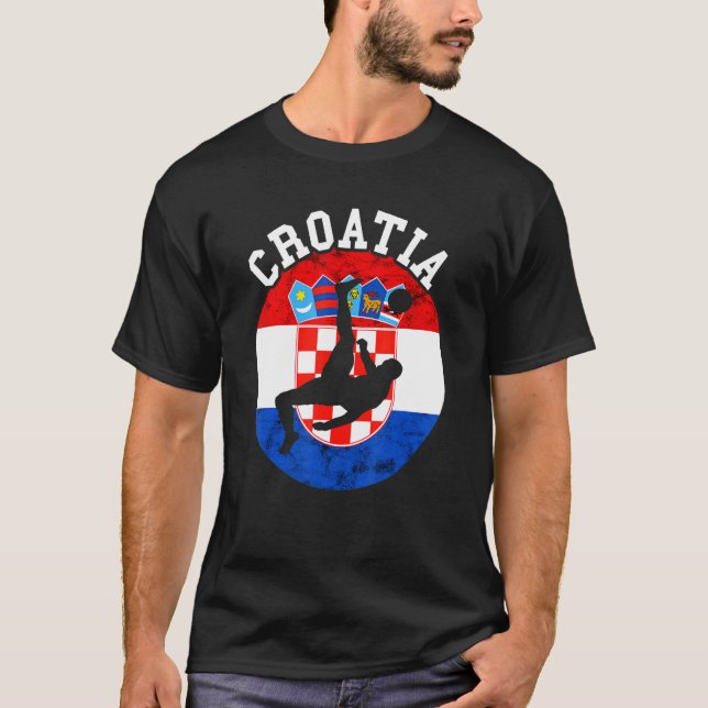 Camiseta Croacia Hrvatska Soccer Team (Anverso)