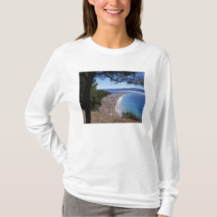 Camiseta Croacia, isla Brac, Bol, playa Golden Cape