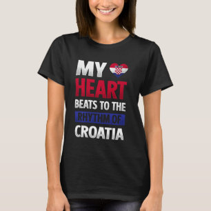 Camiseta Croacia: Raíces croatas Patrimonio croata Orgullos