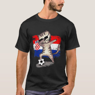 Camiseta Croacia: Selección de fútbol se burla de gato croa