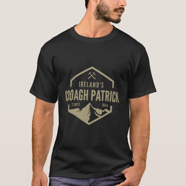 Camiseta Croagh Patrick de Irlanda (Anverso)