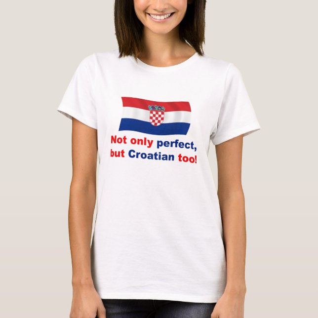Camiseta Croata perfecto (Anverso)