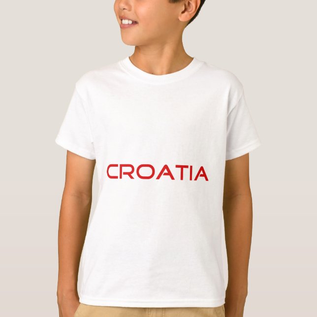 CAMISETA CROATIA (Anverso)