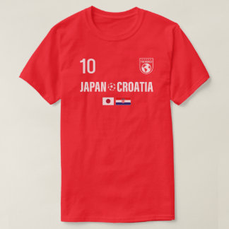 Camiseta Croatia Japan proof of friendship