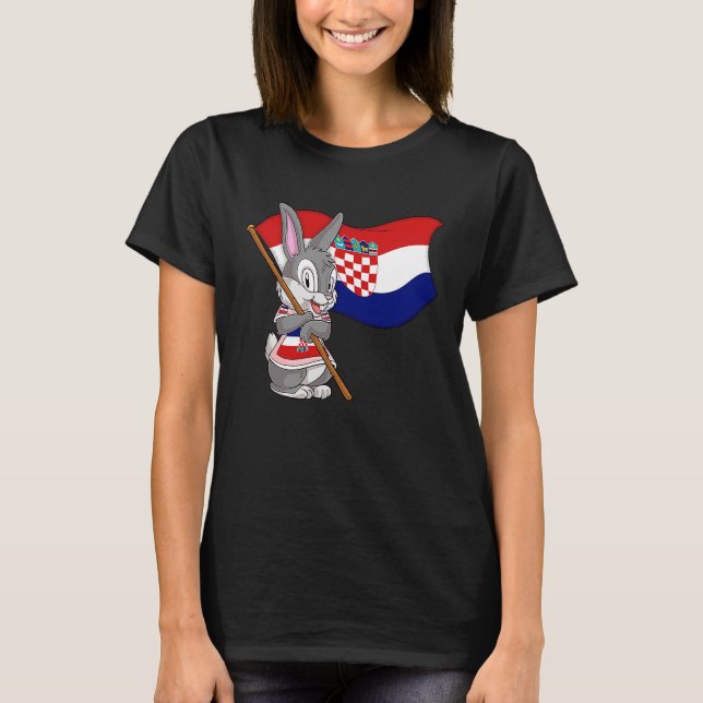 Camiseta Croatia Rabbit (Anverso)