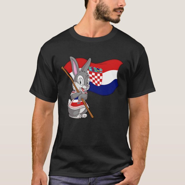 Camiseta Croatia Rabbit (Anverso)