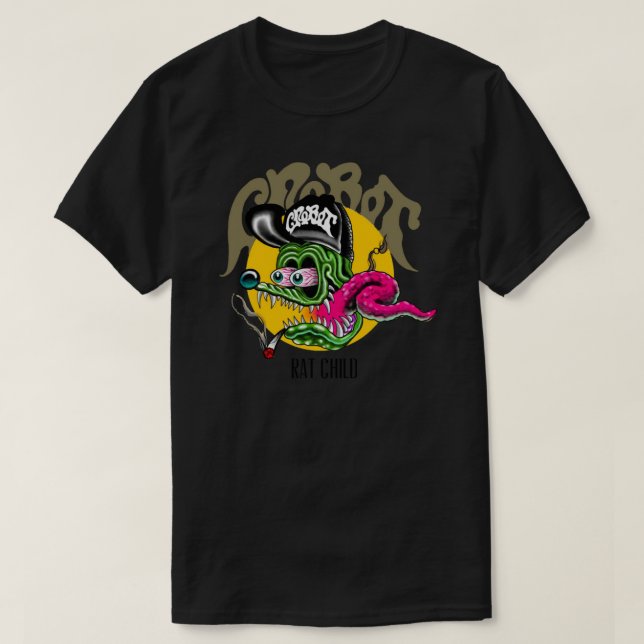 Camiseta Crobot Rat Official Classic (Diseño del anverso)