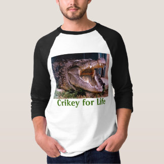 Camiseta croc, Crikey para la vida