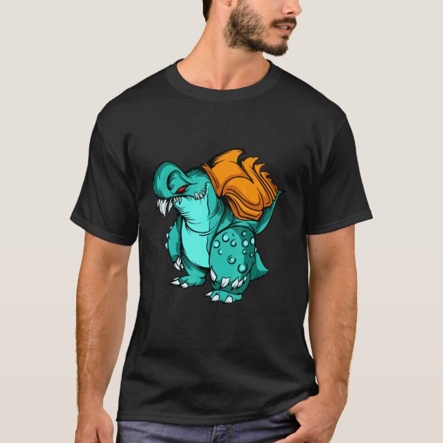 Camiseta Croc de rock de concha de tiburón - Colección de m (Anverso)