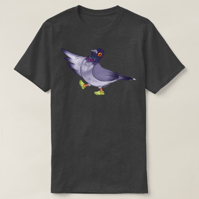 Camiseta Croc Pigeon (Diseño del anverso)