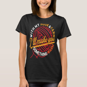 Camiseta Crochet Crocheter Quilting Sgalma Mamá