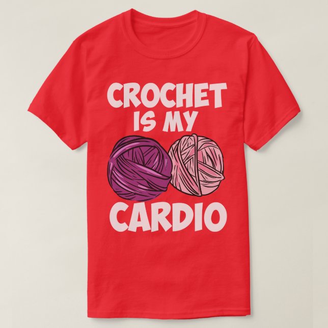 Camiseta Crochet is my dio (Diseño del anverso)