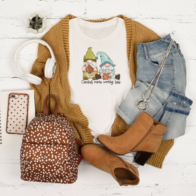 Camiseta Crochet More Worth Menos Long Sleeve T-Shirt (Subido por el creador)