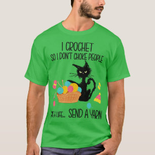Camiseta Crochet No asfixio a la gente