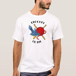 Camiseta Crochet o muera tatuaje