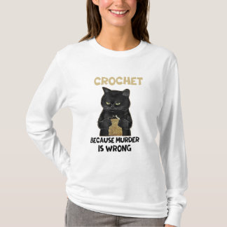 CAMISETA CROCHET PORQUE EL ASESINATO ESTÁ MAL