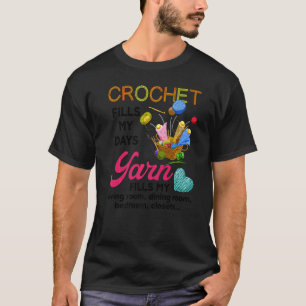 Camiseta Crochet Yarn Rellena Mis Días Yarn Rellena Mis