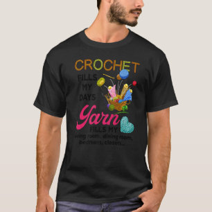 Camiseta Crochet Yarn Rellena Mis Días Yarn Rellena Mis