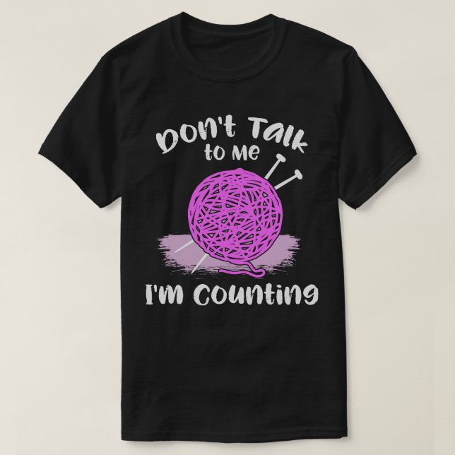 Camiseta Crocheting (Diseño del anverso)