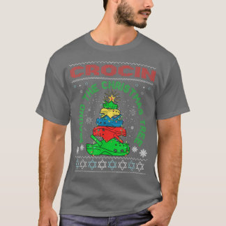 Camiseta Crocin alrededor del árbol de Navidad 189