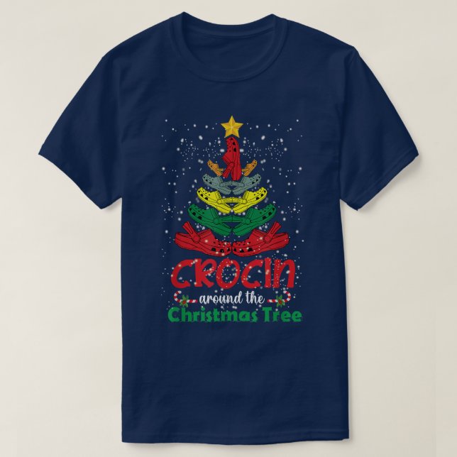 Camiseta Crocin Around The Christmas Tree 183 (Diseño del anverso)