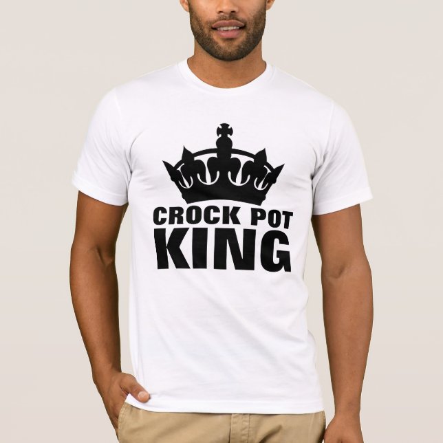 CAMISETA CROCK POT KING DAD T-SHIRS (Anverso)