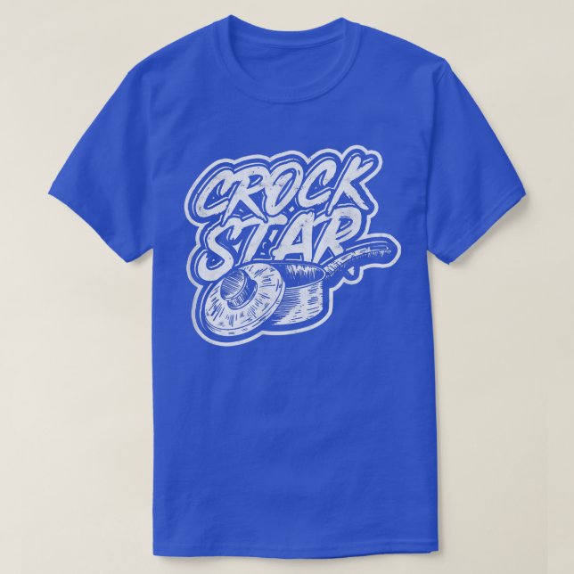 Camiseta CROCK STAR  Kitchen Food Cooking, Grilling and Bak (Diseño del anverso)