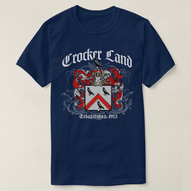 Camiseta Crocker Land (Diseño del anverso)