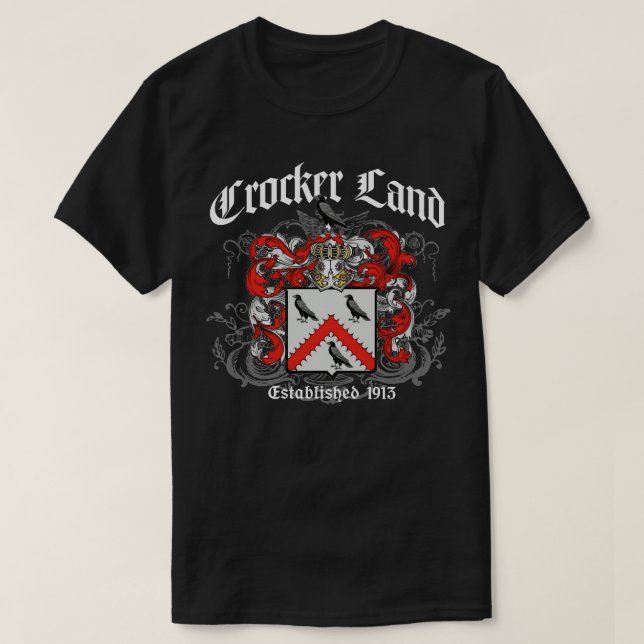 Camiseta Crocker Land (Diseño del anverso)