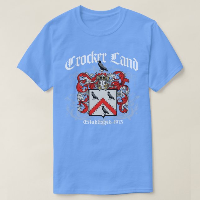 Camiseta Crocker Land (Diseño del anverso)
