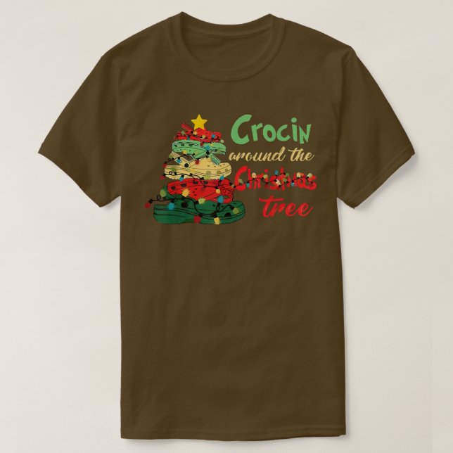 Camiseta Crockin en torno a las Mamáes de la familia Pajama (Diseño del anverso)