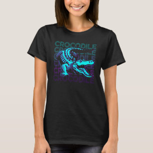 Camiseta Crocodile Alligator Croc Retro