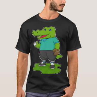 Camiseta Crocodile Baseball Baseball glove Sports