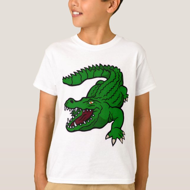 Camiseta crocodile cartoon (Anverso)