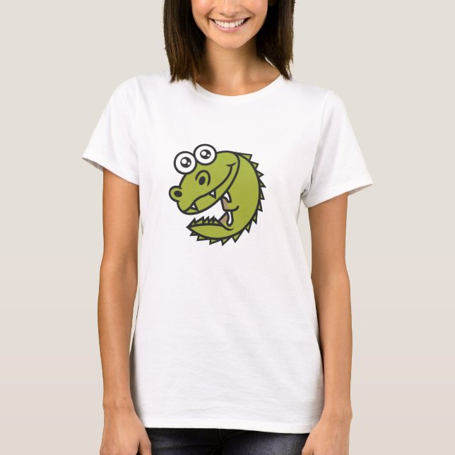 Camiseta Crocodile Cute Baby Croc (Anverso)