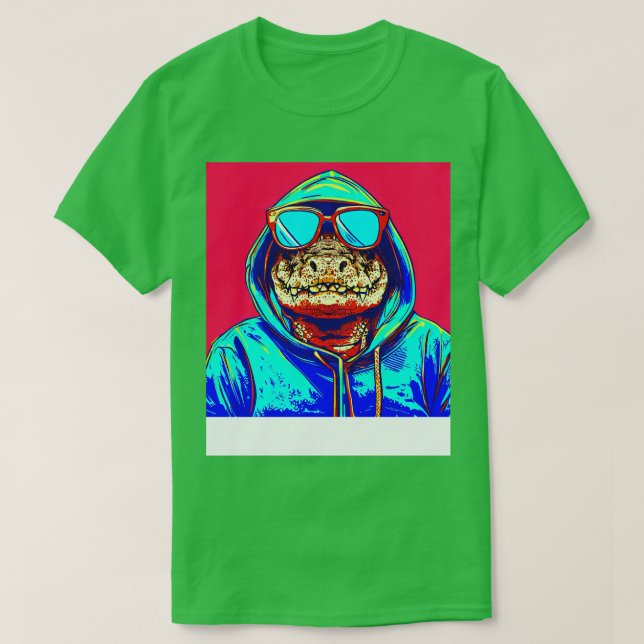 Camiseta Crocodile Freestyle (Diseño del anverso)
