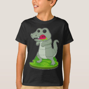 Camiseta Crocodile Halloween Zombie