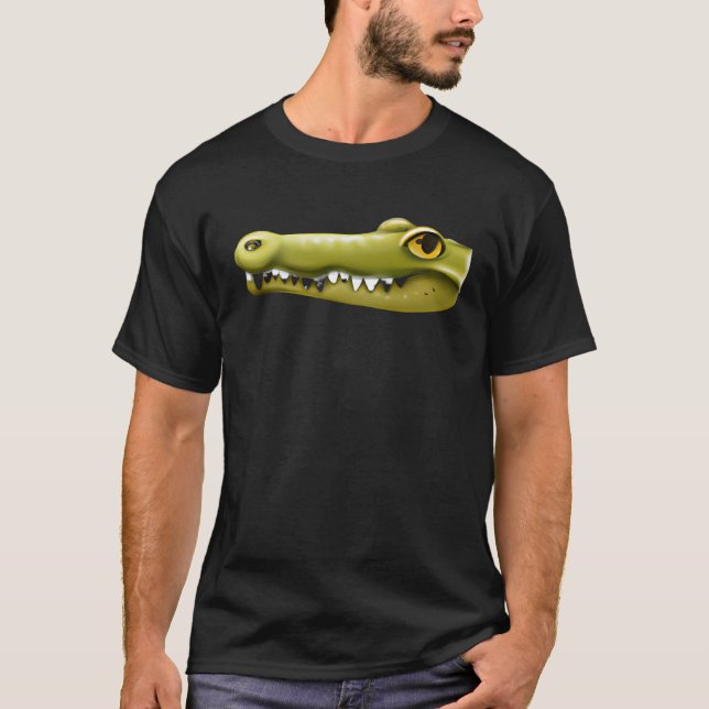 Camiseta Crocodile Head (Anverso)