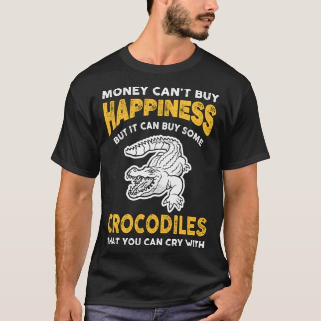 Camiseta Crocodile Joke Saying For Croc Handler (Anverso)