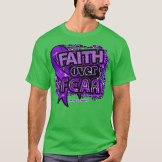 Camiseta Crohns Y Colitis Concientización Cinta Fe Sobre El