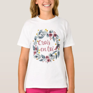 Camiseta Crois En Toi - Francais - Franceses