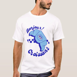 Camiseta Croissant Bonjour